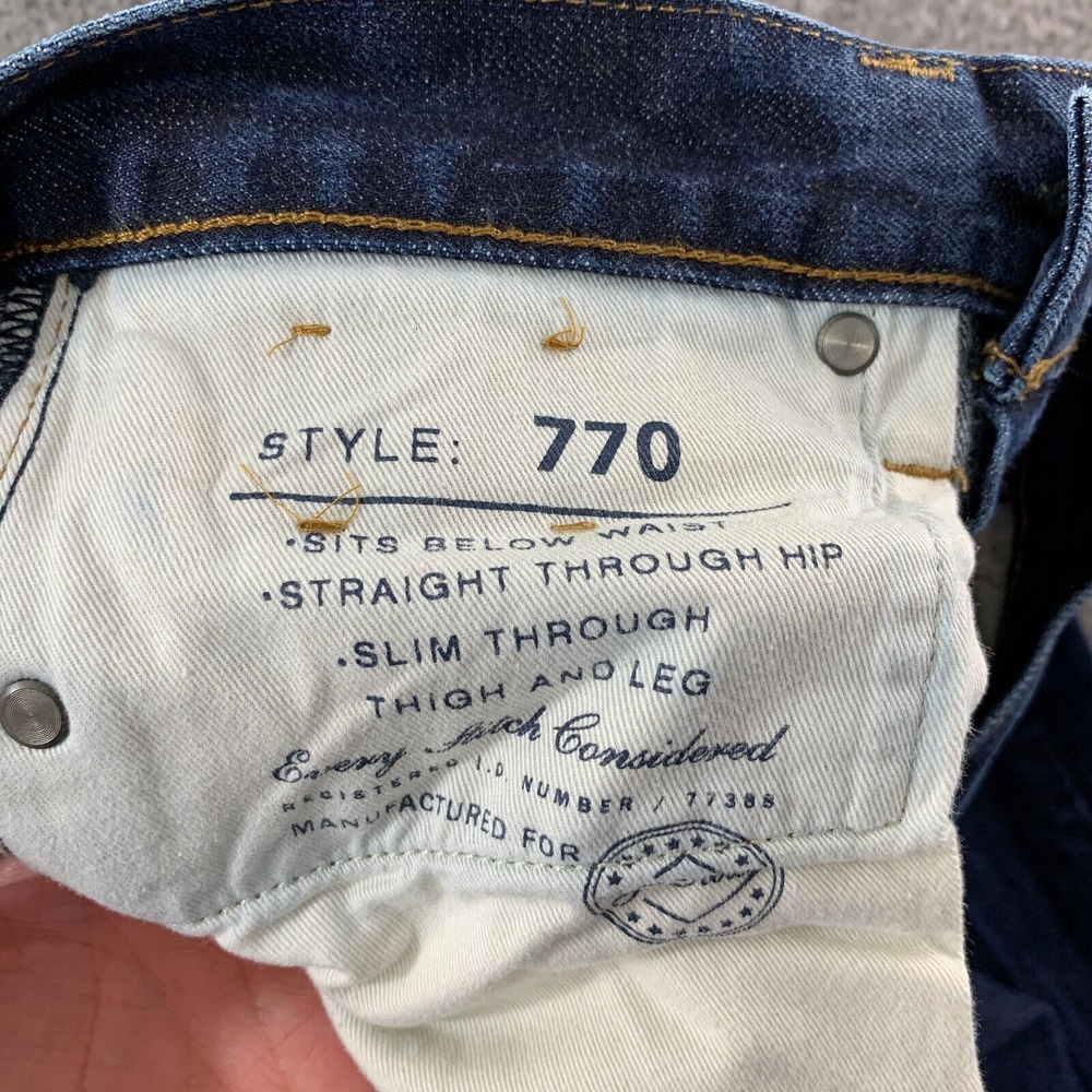 J Crew 770 Jeans‎ Men 28x30 Kaihara Japanese Denim - Picture 10 of 16